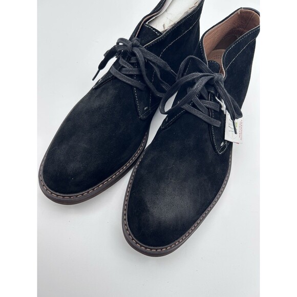 Vionic Bowery Chase Chukka Boots black suede Men’s 10 See Pics main image 4